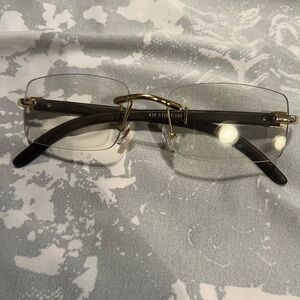 Casual clear lens glasses